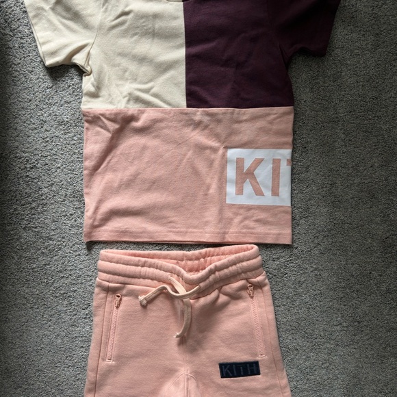 Kith Colorblock T-Shirt and Shorts Set